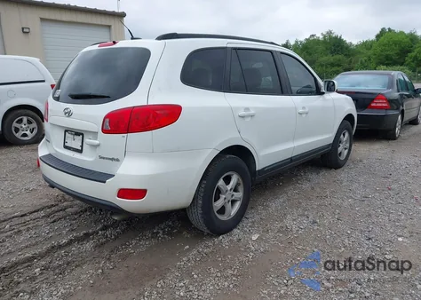 2008 Hyundai Santa Fe Gls z USA, uszkodzony, nr VIN 5NMSG13D28H190341